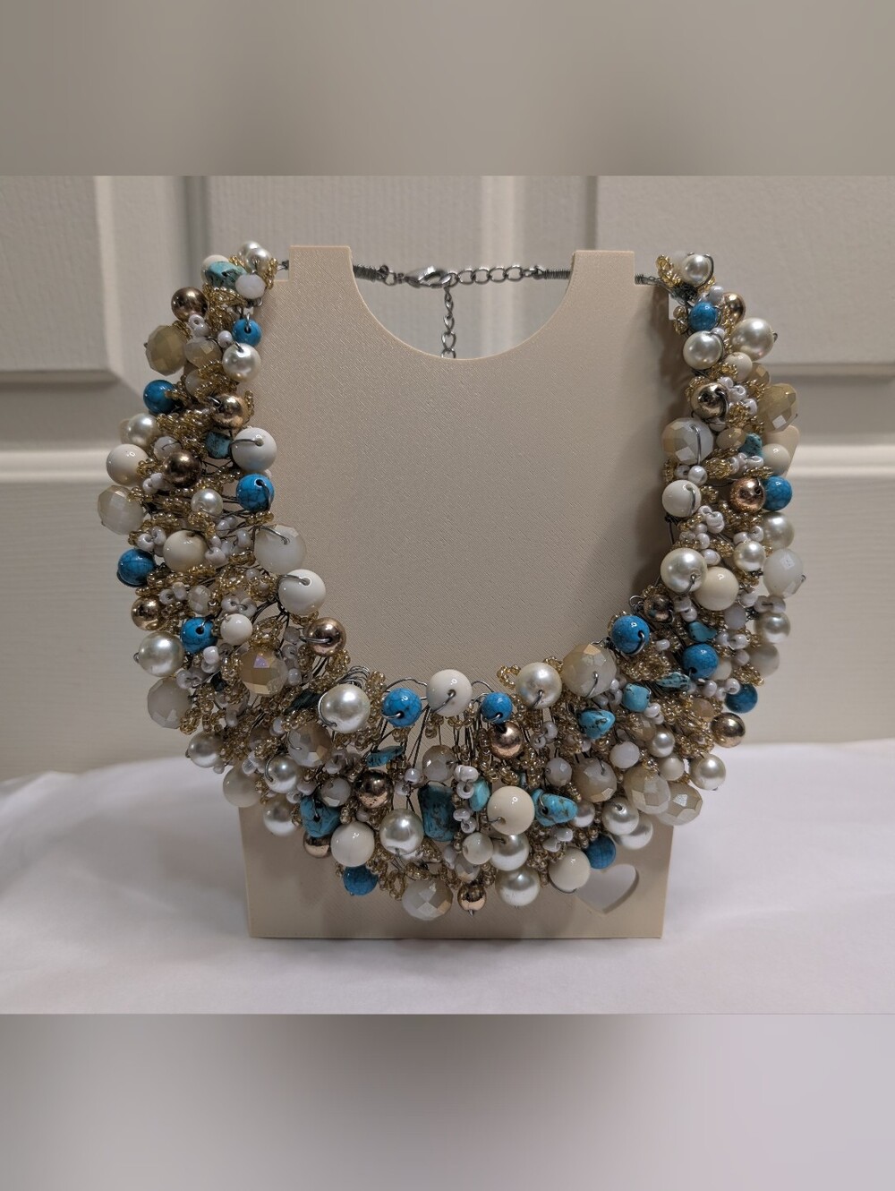 ALDO Chunky Multi-Strand Statement Bib Necklace